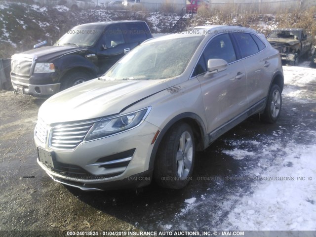 5LMCJ2A91FUJ29121 - 2015 LINCOLN MKC TAN photo 2