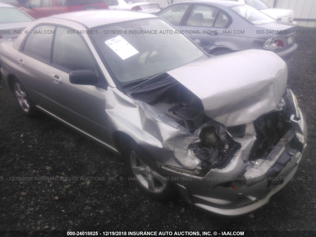 JF1GD61637H511566 - 2007 SUBARU IMPREZA 2.5I SILVER photo 1