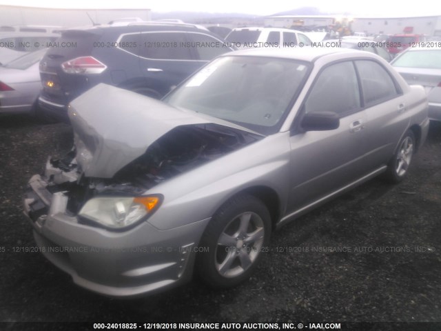 JF1GD61637H511566 - 2007 SUBARU IMPREZA 2.5I SILVER photo 2