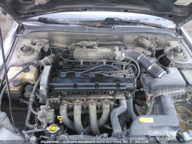 KMHJW35F0YU170893 - 2000 HYUNDAI ELANTRA GLS GRAY photo 10