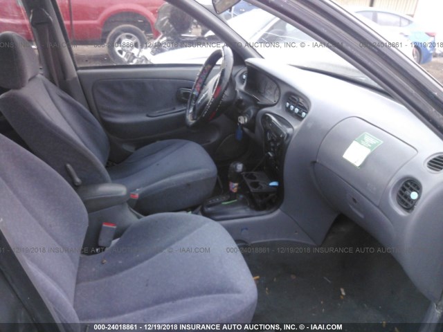 KMHJW35F0YU170893 - 2000 HYUNDAI ELANTRA GLS GRAY photo 5