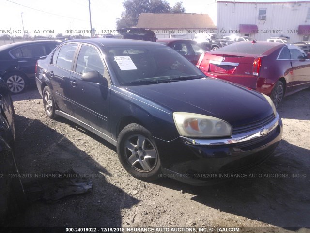 1G1ZT54865F176835 - 2005 CHEVROLET MALIBU LS Mavi foto 1