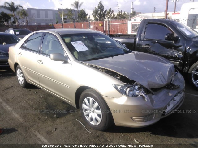 4T1BE32K95U404470 - 2005 TOYOTA CAMRY LE/XLE/SE TAN photo 1