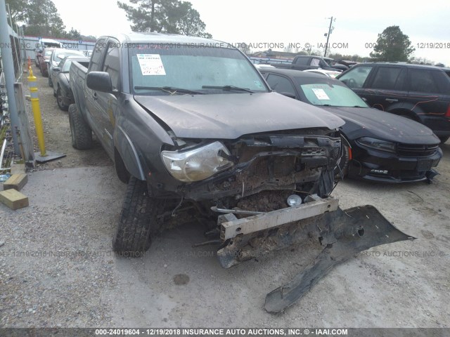 5TFUU4EN2BX002361 - 2011 TOYOTA TACOMA ACCESS CAB ნაცრისფერი ფოტო 1