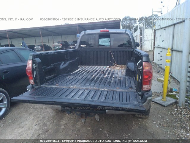 5TFUU4EN2BX002361 - 2011 TOYOTA TACOMA ACCESS CAB ნაცრისფერი ფოტო 8