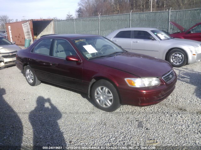 4T1BG22K11U816221 - 2001 TOYOTA CAMRY CE/LE/XLE 红色 照片 1
