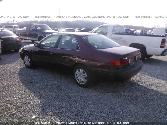 4T1BG22K11U816221 - 2001 TOYOTA CAMRY CE/LE/XLE 红色 照片 3