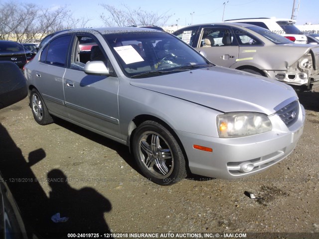 KMHDN46D36U250673 - 2006 HYUNDAI ELANTRA GLS/GT/LIMITED GRAY photo 1