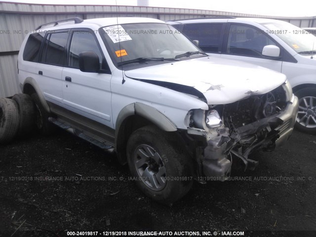 JA4MT31R23J017088 - 2003 MITSUBISHI MONTERO SPORT XLS WHITE photo 1