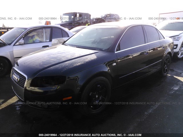 WAUAF78E07A133709 - 2007 AUDI A4 2/TURBO BLACK photo 2