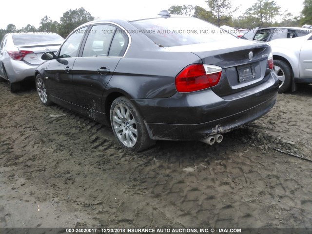 WBAVB33556KR80862 - 2006 BMW 330 I BLACK photo 3