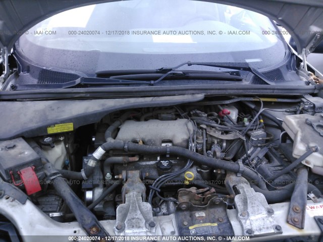 1GMDX03E34D151994 - 2004 PONTIAC MONTANA GRAY photo 10