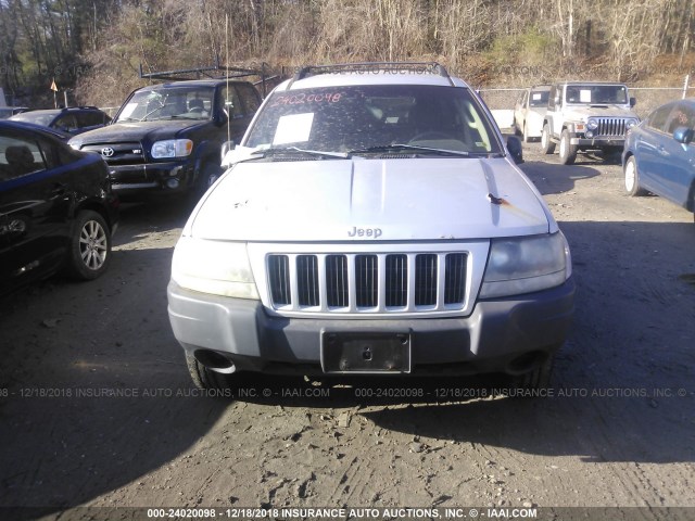 1J4GW48S34C107391 - 2004 JEEP GRAND CHEROKEE LAREDO/COLUMBIA/FREEDOM SILVER photo 6