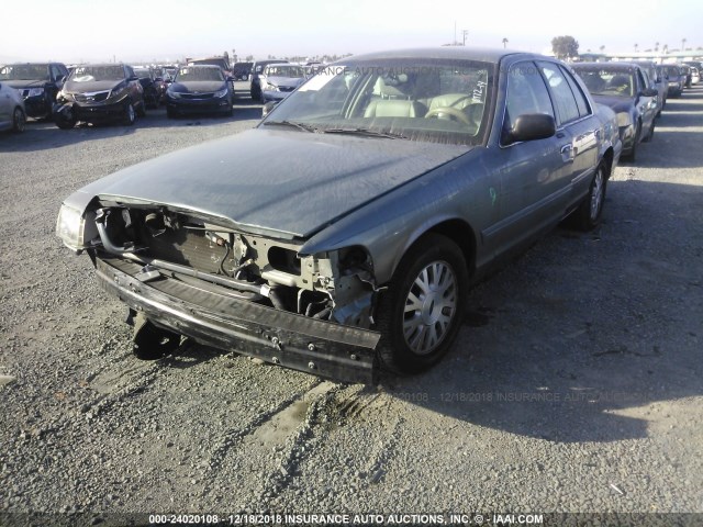 2FAHP74W25X113341 - 2005 FORD CROWN VICTORIA LX GREEN photo 6