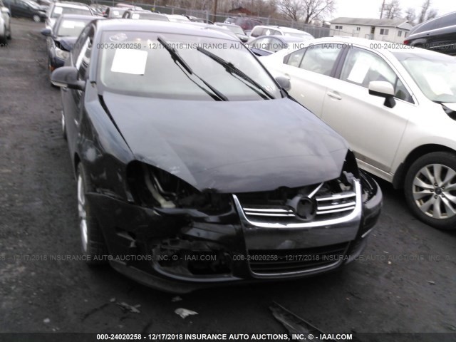 3VWRA71K18M179085 - 2008 VOLKSWAGEN JETTA WOLFSBURG 黑色 照片 6