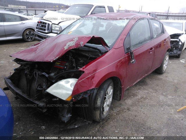 3N1AB61E49L658760 - 2009 NISSAN SENTRA 2.0/2.0S/2.0SL RED photo 2