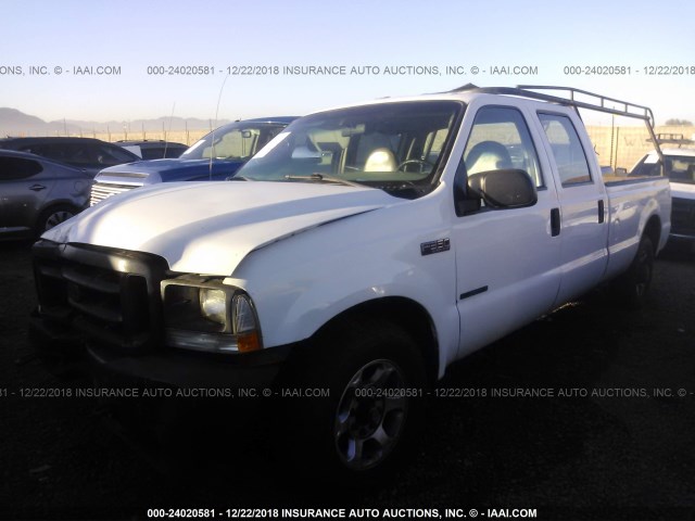 1FTSW30F83EA32117 - 2003 FORD F350 SRW SUPER DUTY WHITE photo 2