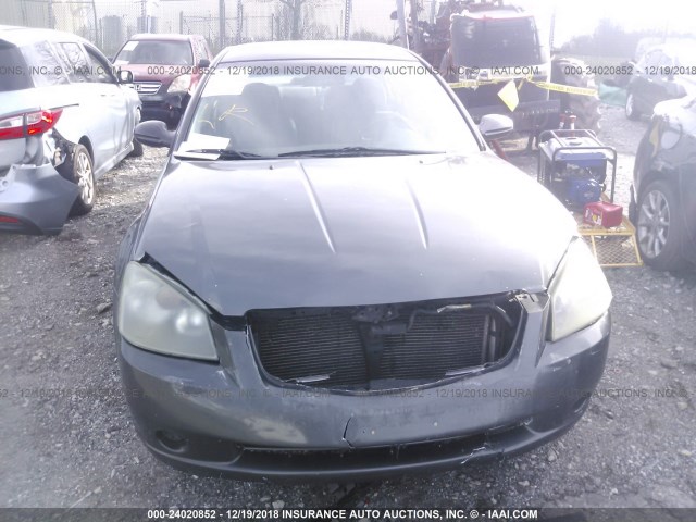 1N4AL11DX6C265167 - 2006 NISSAN ALTIMA S/SL GRAY photo 6