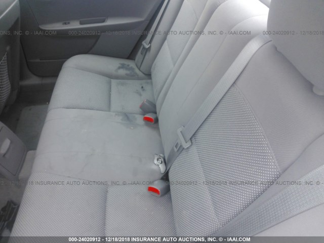 1G1ZA5E0XCF301492 - 2012 CHEVROLET MALIBU LS GRAY photo 8