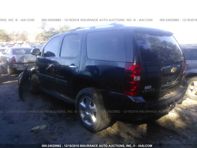 1GNSCAE03DR331128 - 2013 CHEVROLET TAHOE C1500  LS BLACK photo 3