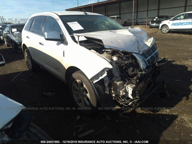 2LMDJ6JC8ABJ18825 - 2010 LINCOLN MKX WHITE photo 1