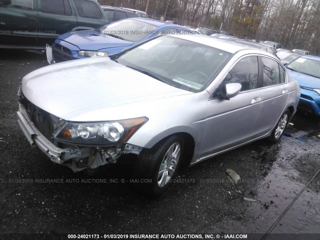 1HGCP26468A038144 - 2008 HONDA ACCORD LXP SILVER photo 2