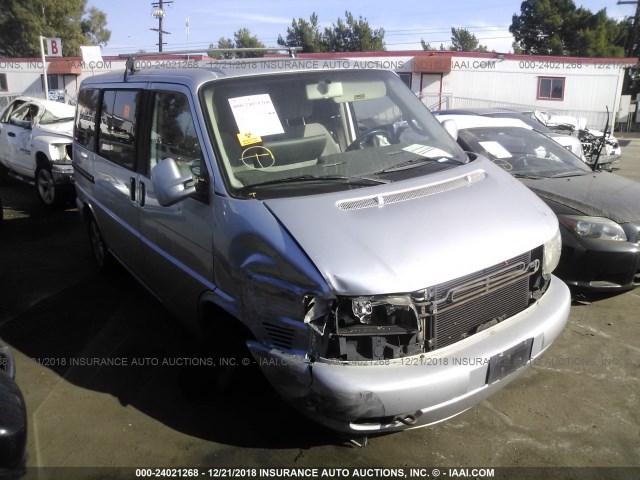 WV2KB47042H021083 - 2002 VOLKSWAGEN EUROVAN GLS SILVER photo 1