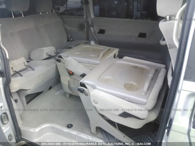 WV2KB47042H021083 - 2002 VOLKSWAGEN EUROVAN GLS SILVER photo 8