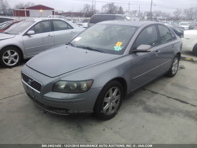 YV1MS382962208386 - 2006 VOLVO S40 2.4I GRAY photo 2