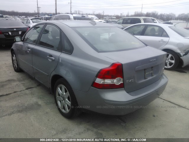 YV1MS382962208386 - 2006 VOLVO S40 2.4I GRAY photo 3