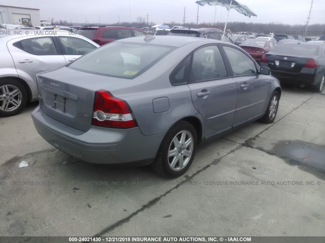 YV1MS382962208386 - 2006 VOLVO S40 2.4I GRAY photo 4