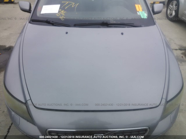 YV1MS382962208386 - 2006 VOLVO S40 2.4I GRAY photo 6