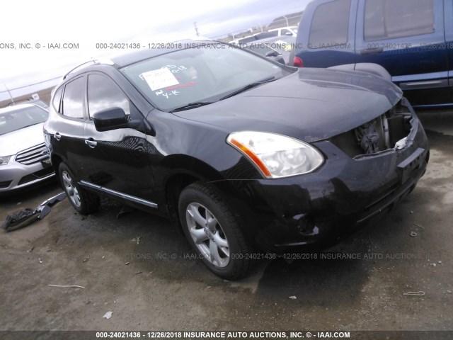 JN8AS5MTXBW570432 - 2011 NISSAN ROGUE S/SV/KROM BLACK photo 1