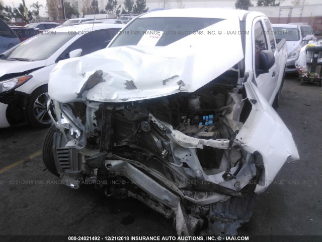 5TFTX4CNXEX041466 - 2014 TOYOTA TACOMA ACCESS CAB თეთრი ფოტო 6
