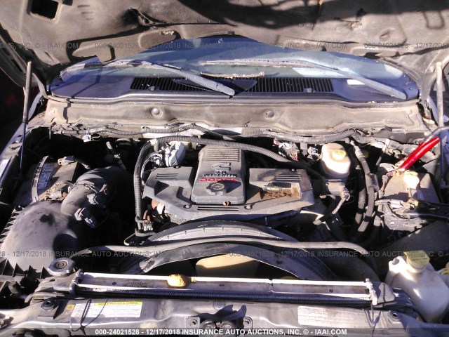 3D7KR28AX8G229855 - 2008 DODGE RAM 2500 ST/SLT 灰色 照片 10