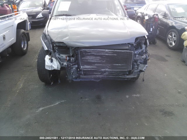 1FMCU95H05KC74214 - 2005 FORD ESCAPE HEV GRAY photo 6