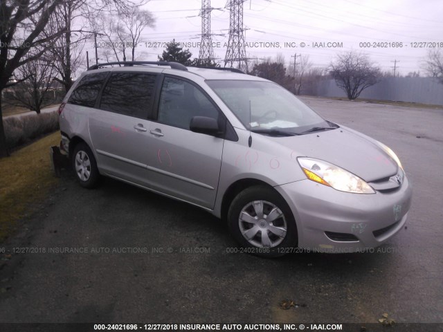 5TDZK23C08S199904 - 2008 TOYOTA SIENNA CE/LE GRAY photo 1