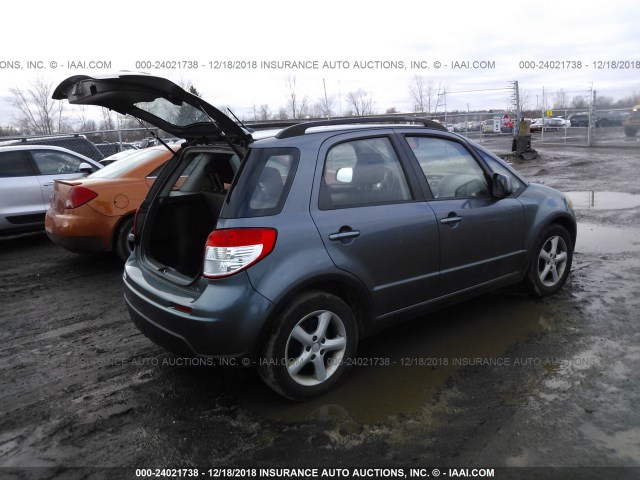 JS2YA413X85102068 - 2008 SUZUKI SX4 CONVENIENCE GRAY photo 4