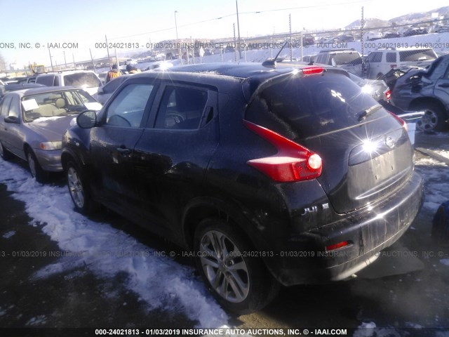 JN8AF5MV6CT115022 - 2012 NISSAN JUKE S/SV/SL BLACK photo 3