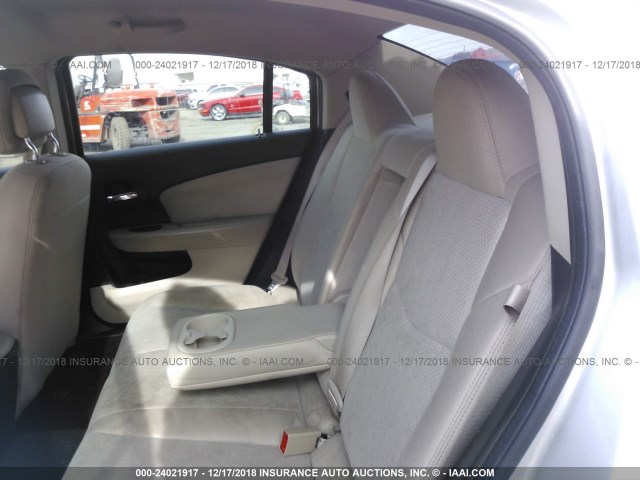 1C3CCBAB8CN138509 - 2012 CHRYSLER 200 LX SILVER photo 8