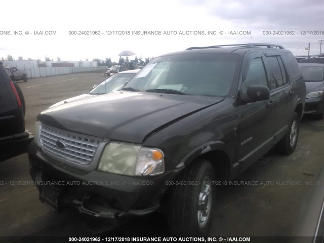 1FMZU73E22ZB90342 - 2002 FORD EXPLORER XLT BLACK photo 2