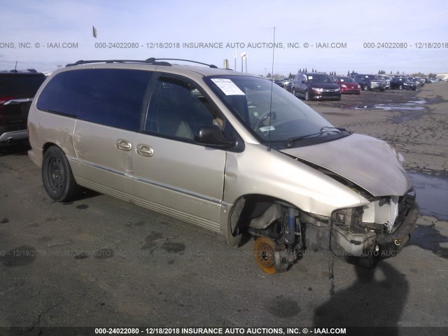 1C4GT54L1YB658532 - 2000 CHRYSLER TOWN & COUNTRY LXI Champagne photo 1