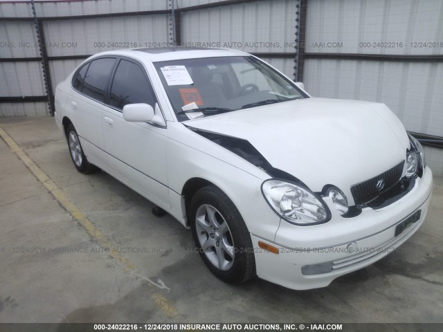 JT8BD69S930185009 - 2003 LEXUS GS 300 WHITE photo 1