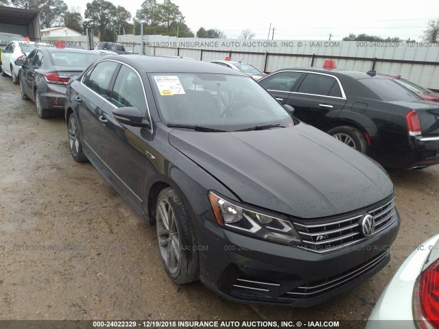 1VWDT7A38HC048959 - 2017 VOLKSWAGEN PASSAT R-LINE GRAY photo 1