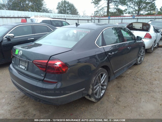 1VWDT7A38HC048959 - 2017 VOLKSWAGEN PASSAT R-LINE GRAY photo 4