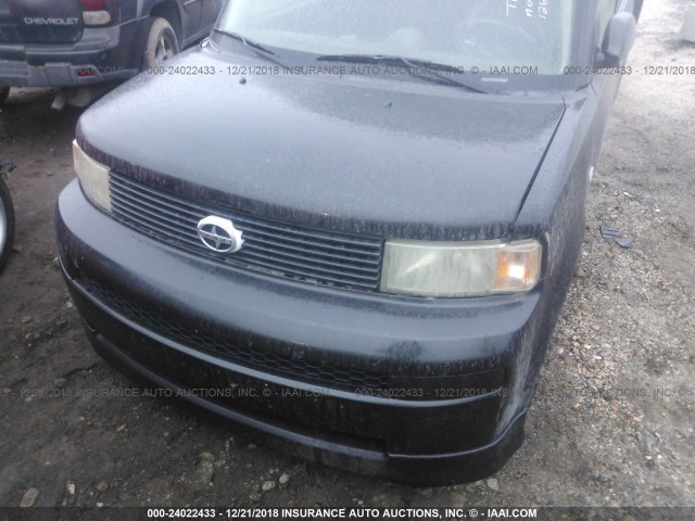 JTLKT334264126284 - 2006 TOYOTA SCION XB Қара фото 6