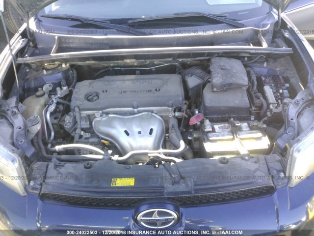 JTLZE4FEXEJ049621 - 2014 TOYOTA SCION XB Көк фото 10