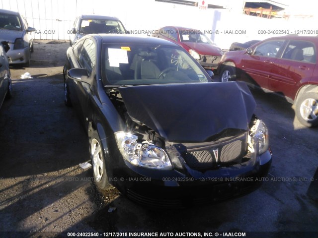 1G2AL18F187110718 - 2008 PONTIAC G5 BLACK photo 1