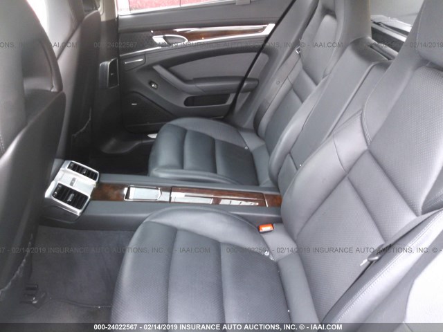 WP0AB2A73AL063745 - 2010 PORSCHE PANAMERA S/4 SILVER photo 8