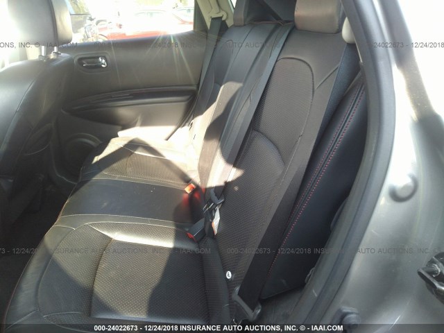 JN8AS5MV6CW361787 - 2012 NISSAN ROGUE S/SV GRAY photo 8